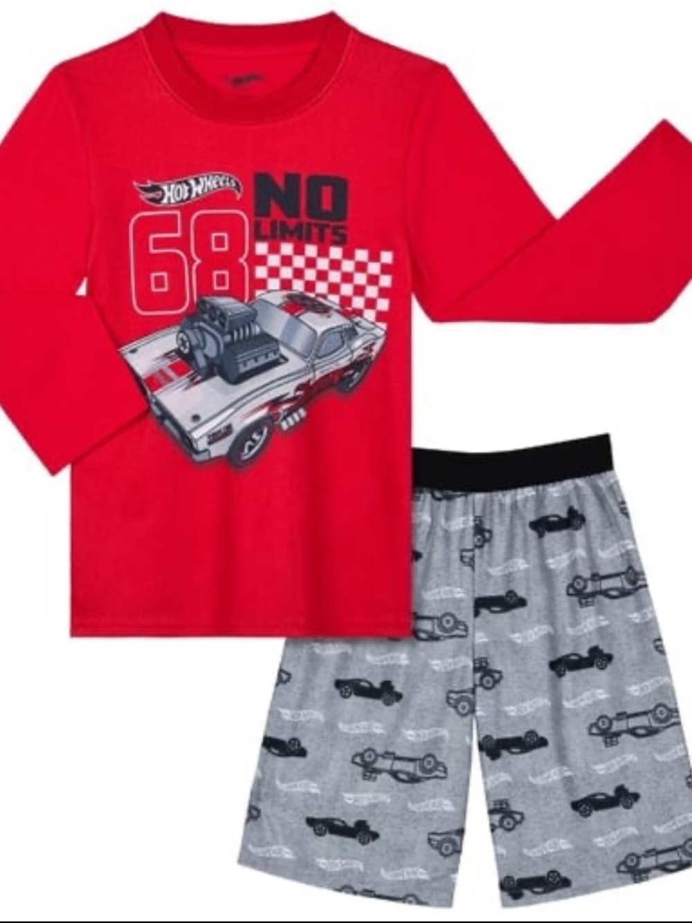 Boys 4/5 Hot Wheels Sleep Set